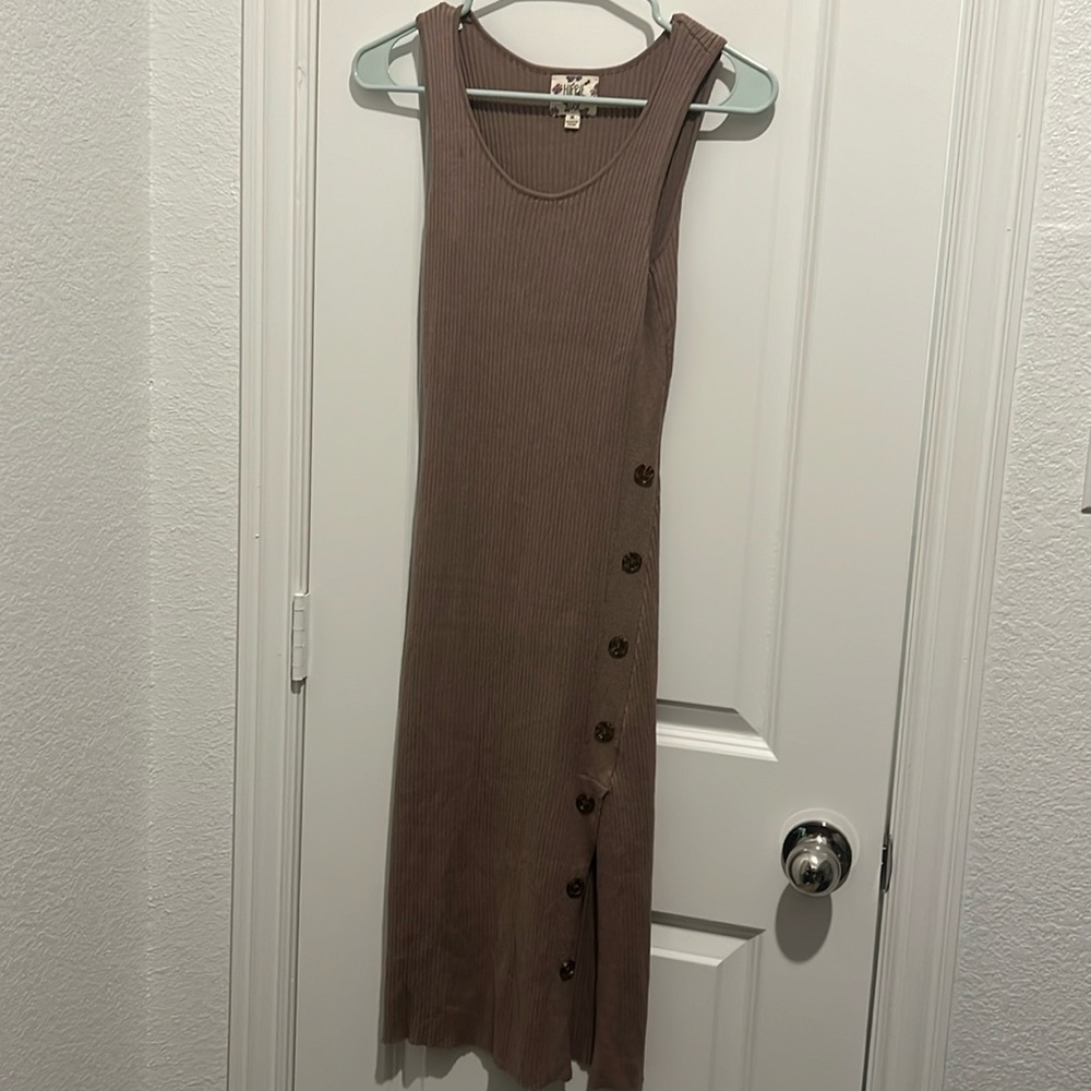 Medium Fall dress with buttons!